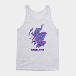 Scotland Map Tank Top